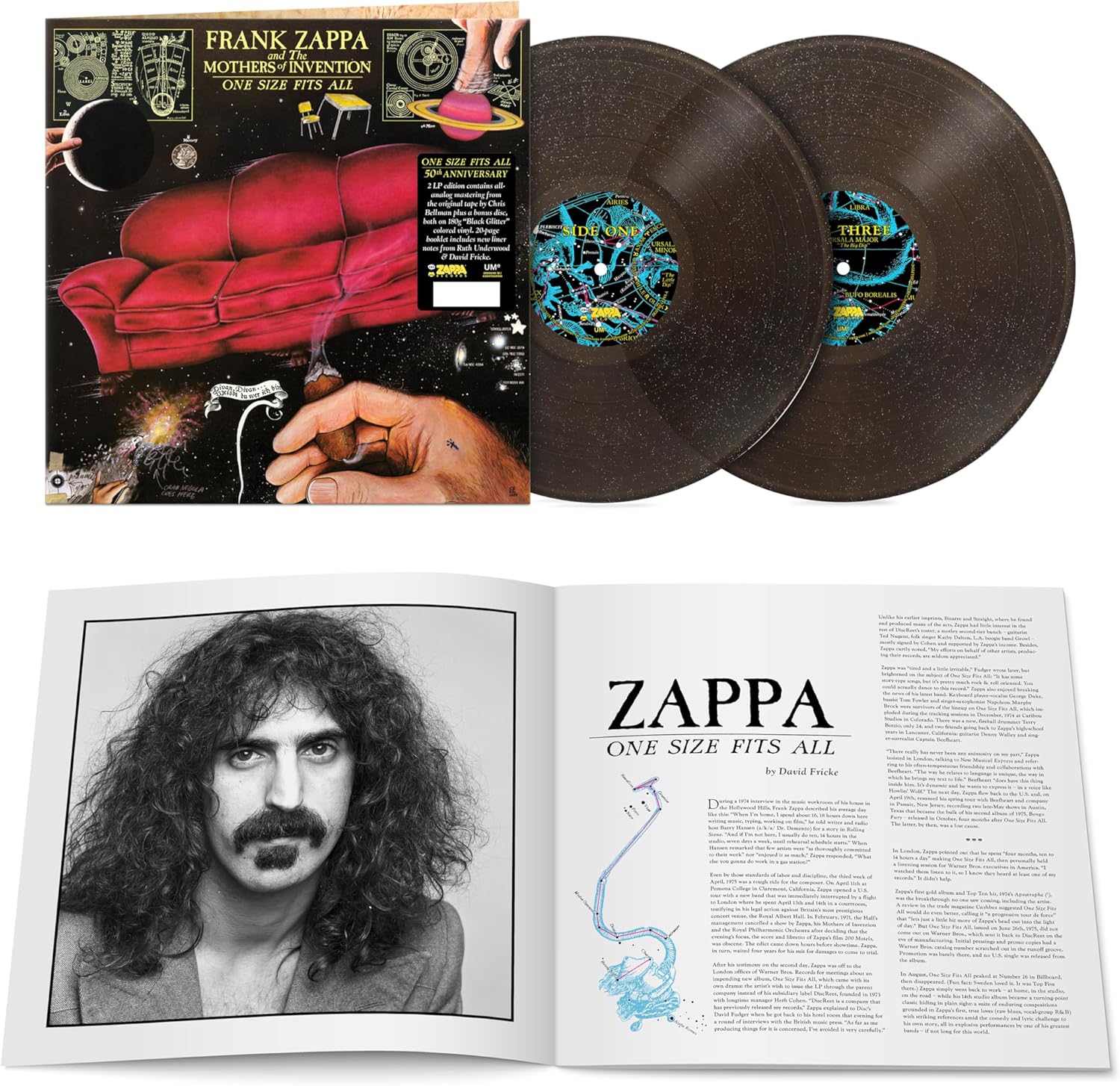 2LP - Frank Zappa - One Size Fits All