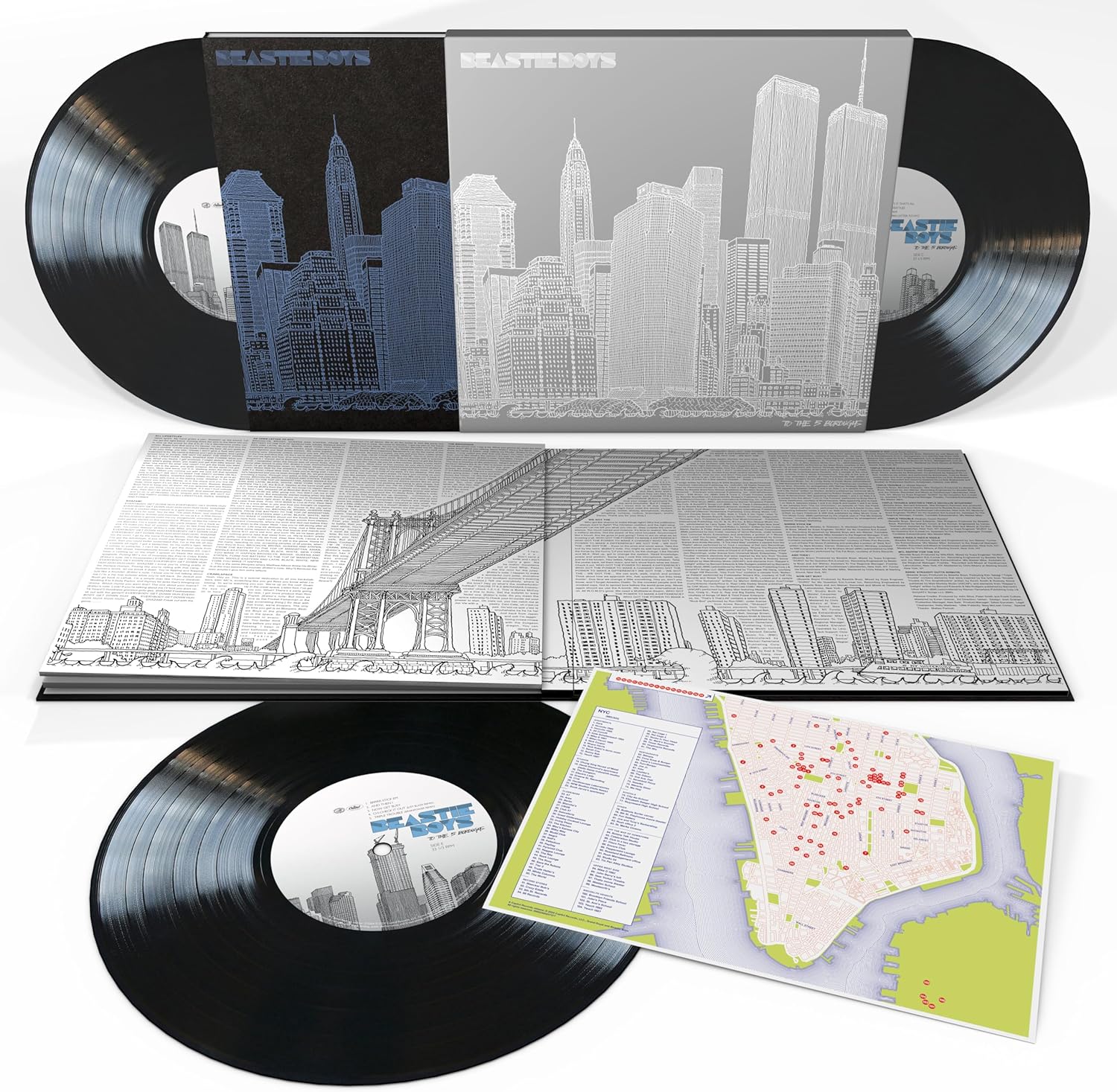 3LP - Beastie Boys - To The Five Boroughs
