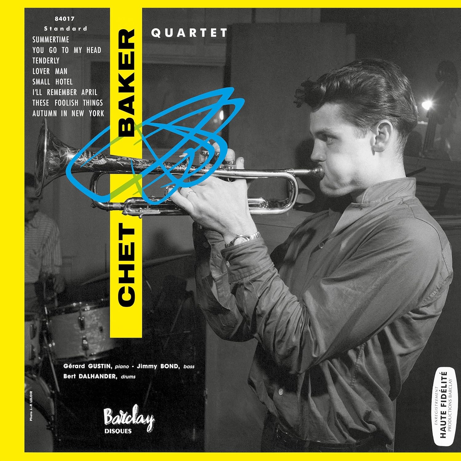 LP - Chet Baker - Chet Baker Quartet Vol 2(Chet Baker In Paris, Vol. 2)