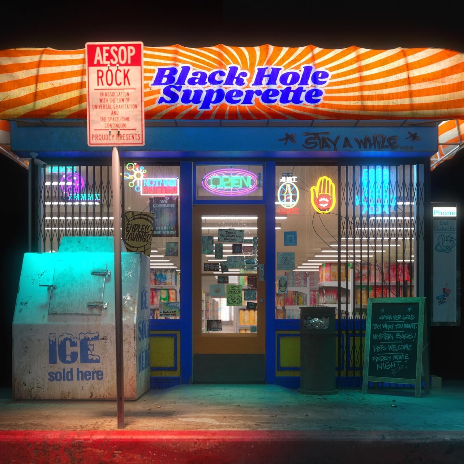 2LP - Aesop Rock - Black Hole Superette