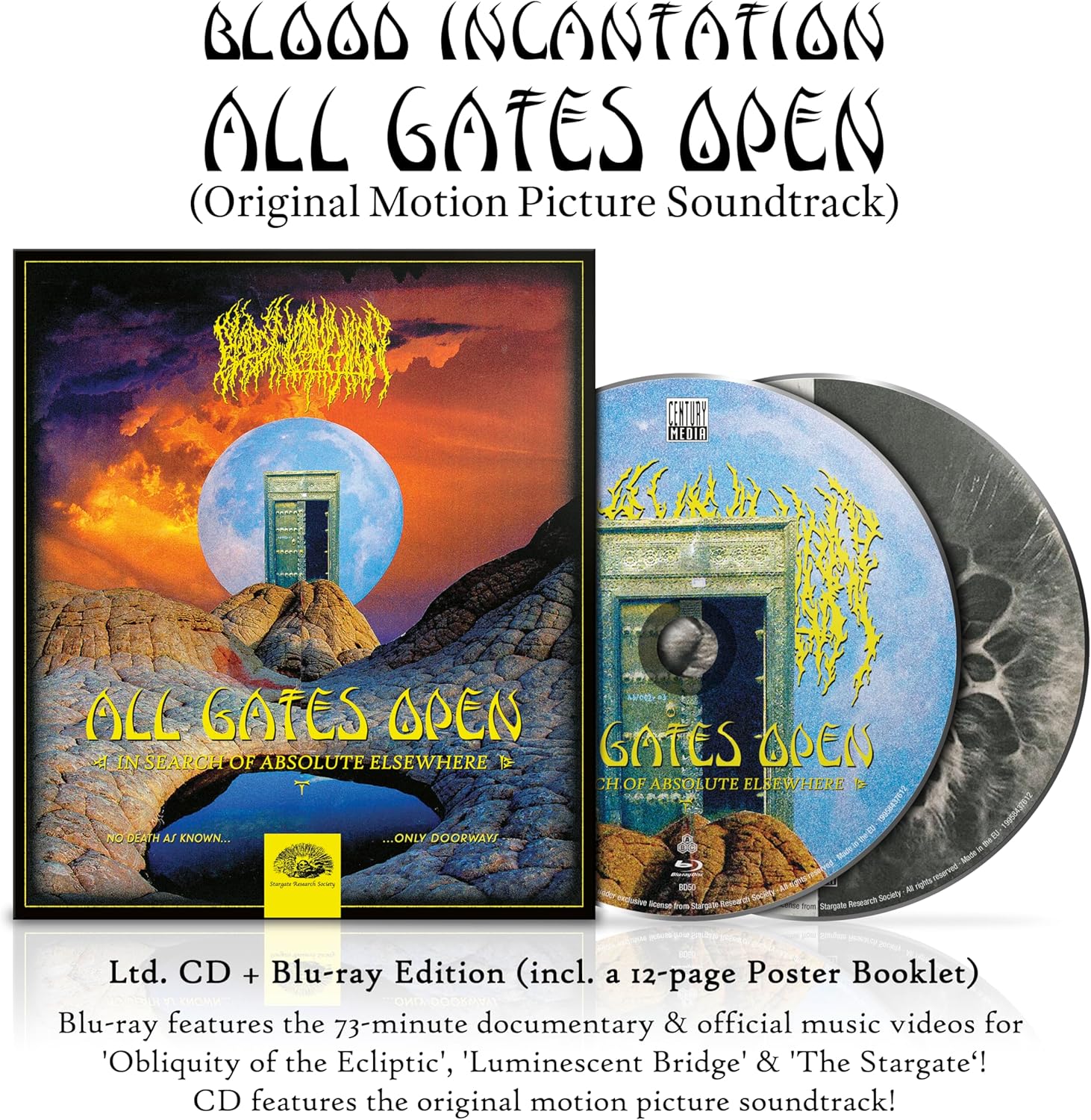 CD/BluRay - Blood Incantation - All Gates Open