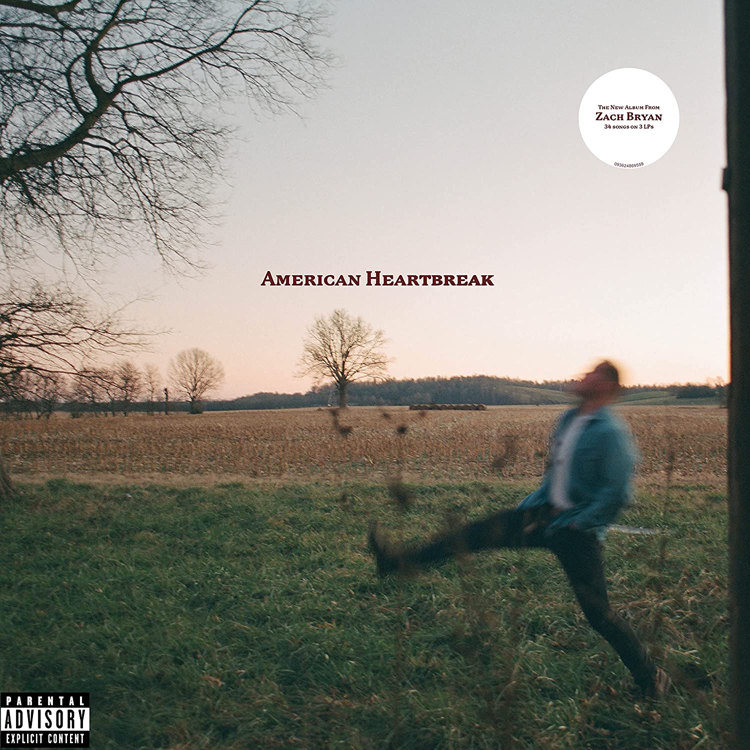 2LP - Zach Bryan - American Heartbreak