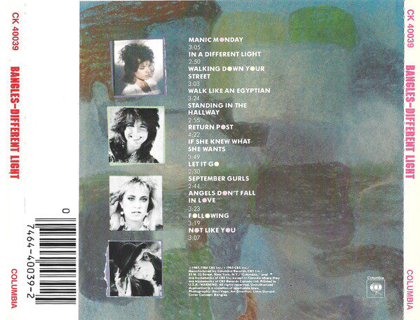 USED CD - Bangles – Different Light