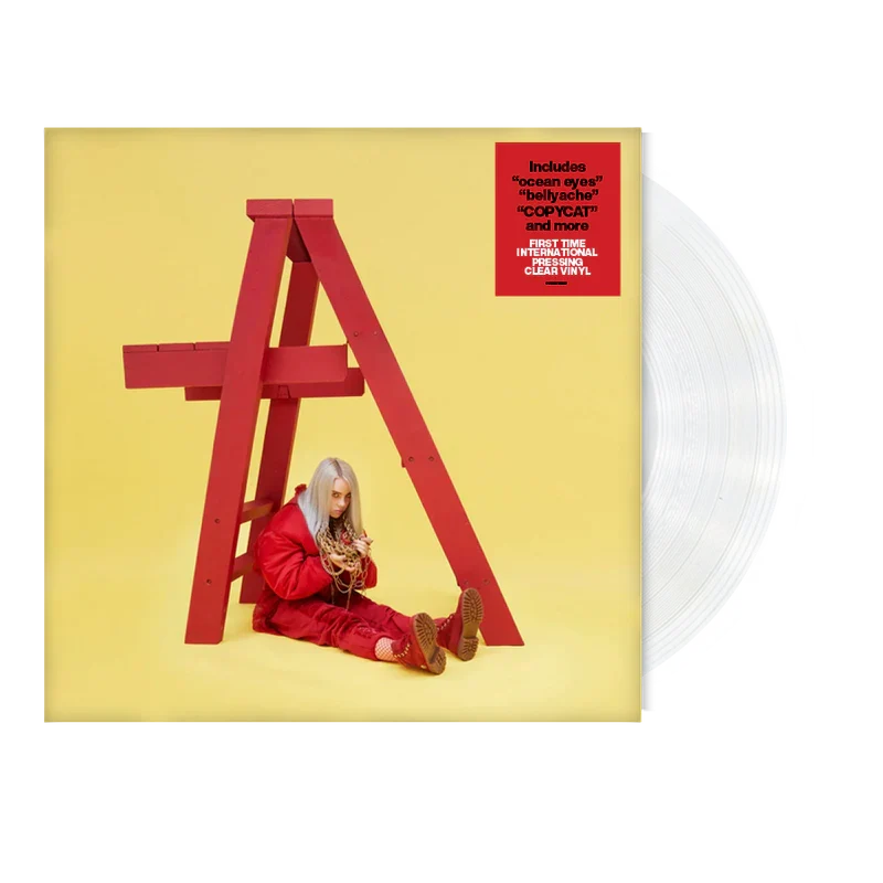LP - Billie Eilish - dont smile at me [first INTL pressing in clear]