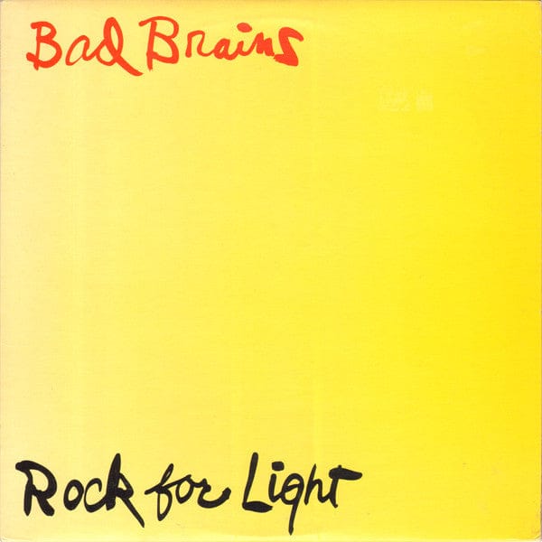 BAD BRAINS - Rock For Light Vinyl