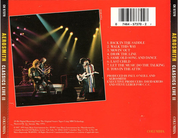 USED CD - Aerosmith – Classics Live II