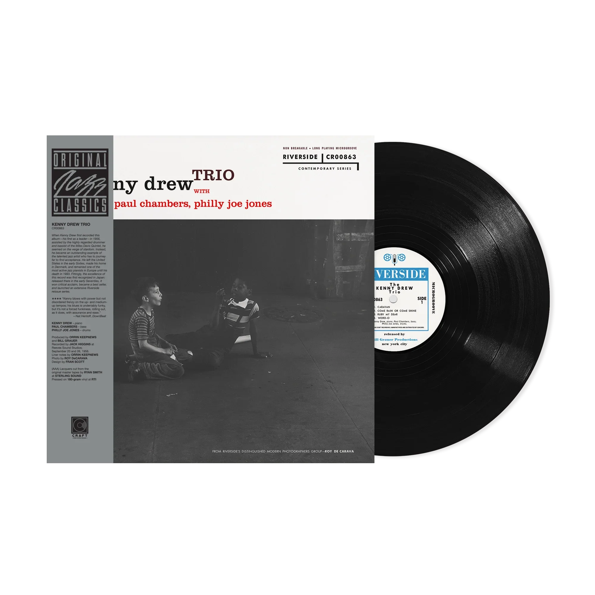 LP - Kenny Drew - Kenny Drew Trio (Original Jazz Classics Series)