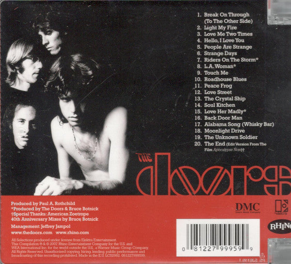 USED CD - The Doors – The Very Best Of The Doors