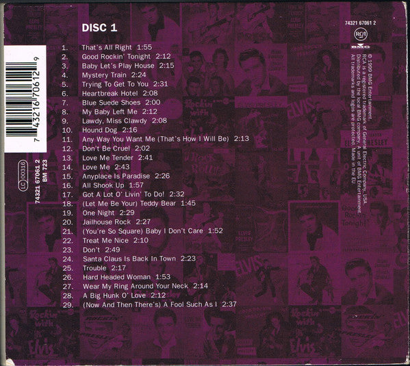 USED 3CD - Elvis Presley – Artist Of The Century