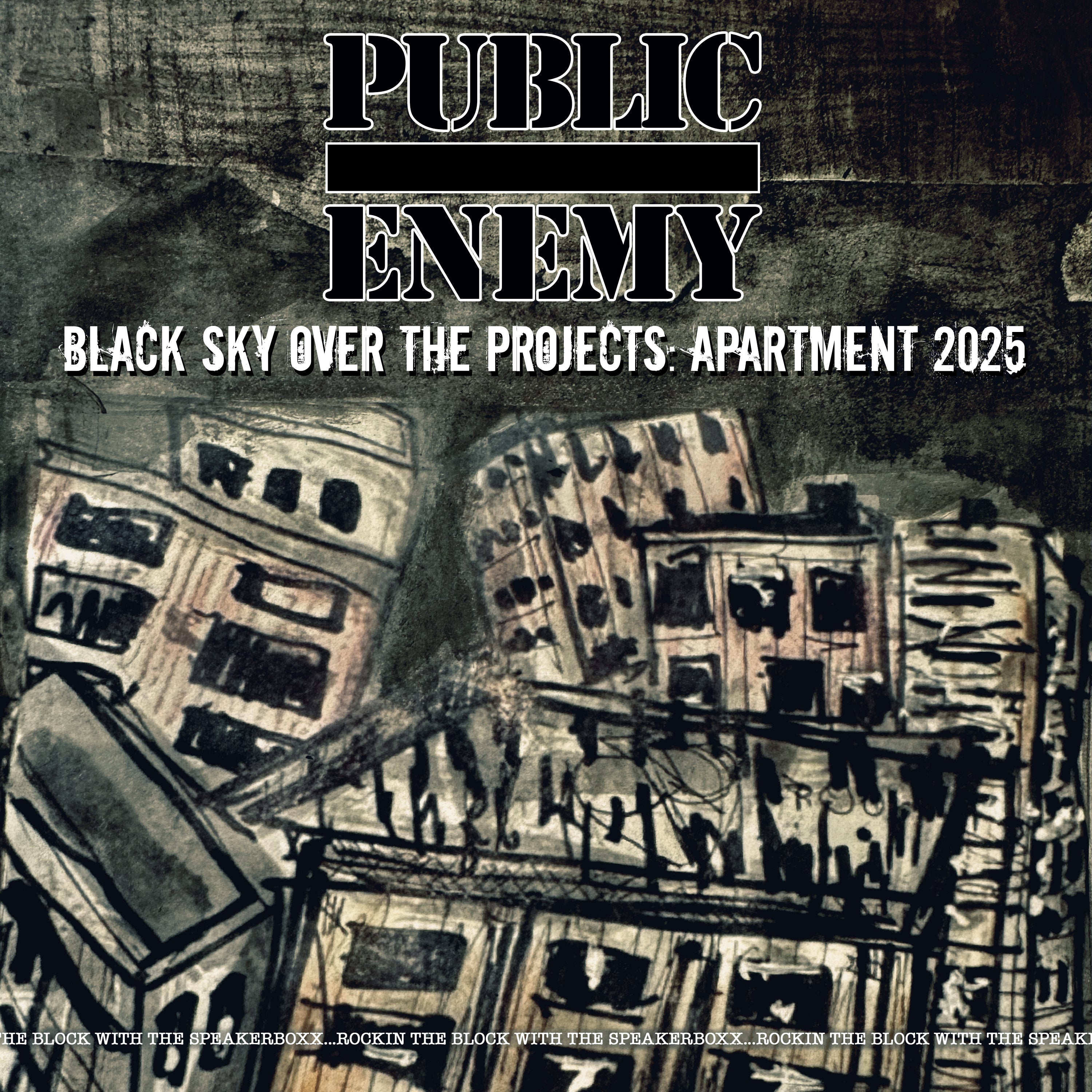 LP - Public Enemy - Black Sky Over The Projects: Apartment 2025