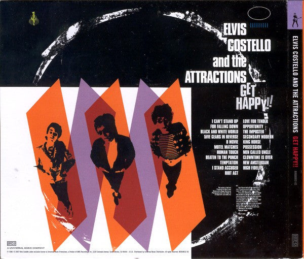 USED CD - Elvis Costello And The Attractions – Get Happy!!