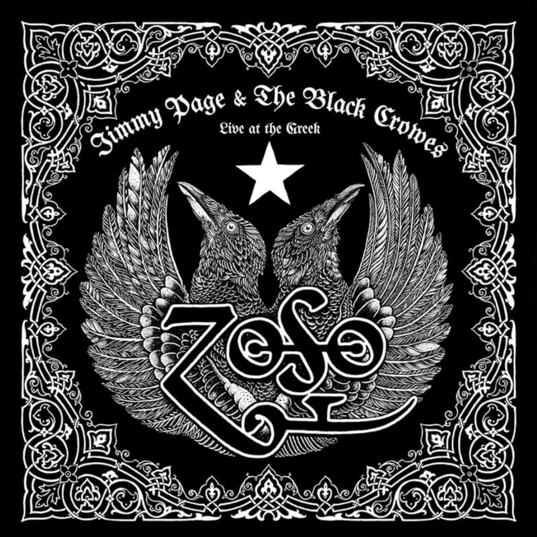 2LP- Jimmy Page & The Black Crowes - Live at the Greek