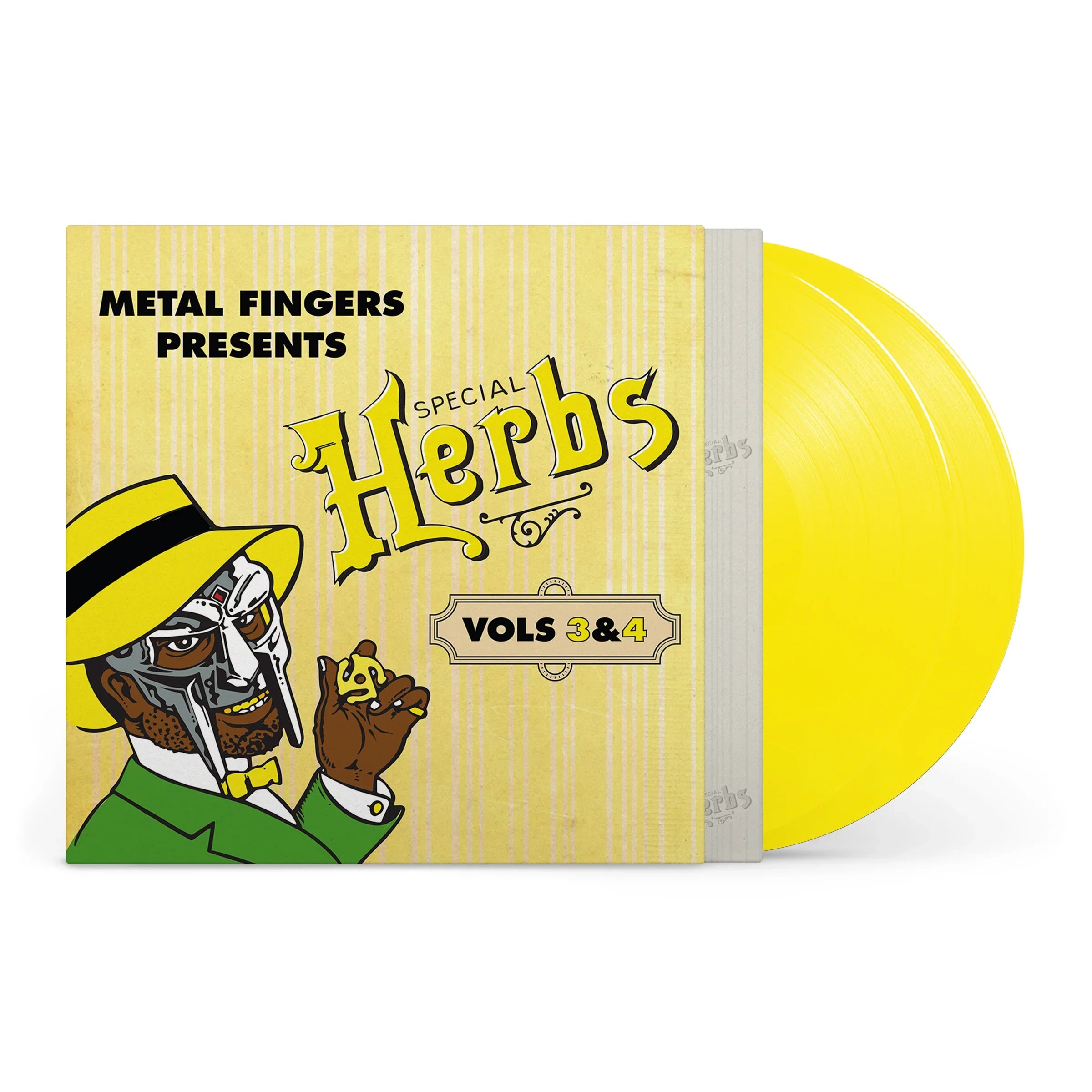 2LP - MF Doom - Metal Fingers Presents: Special Herbs Vol 3 & 4