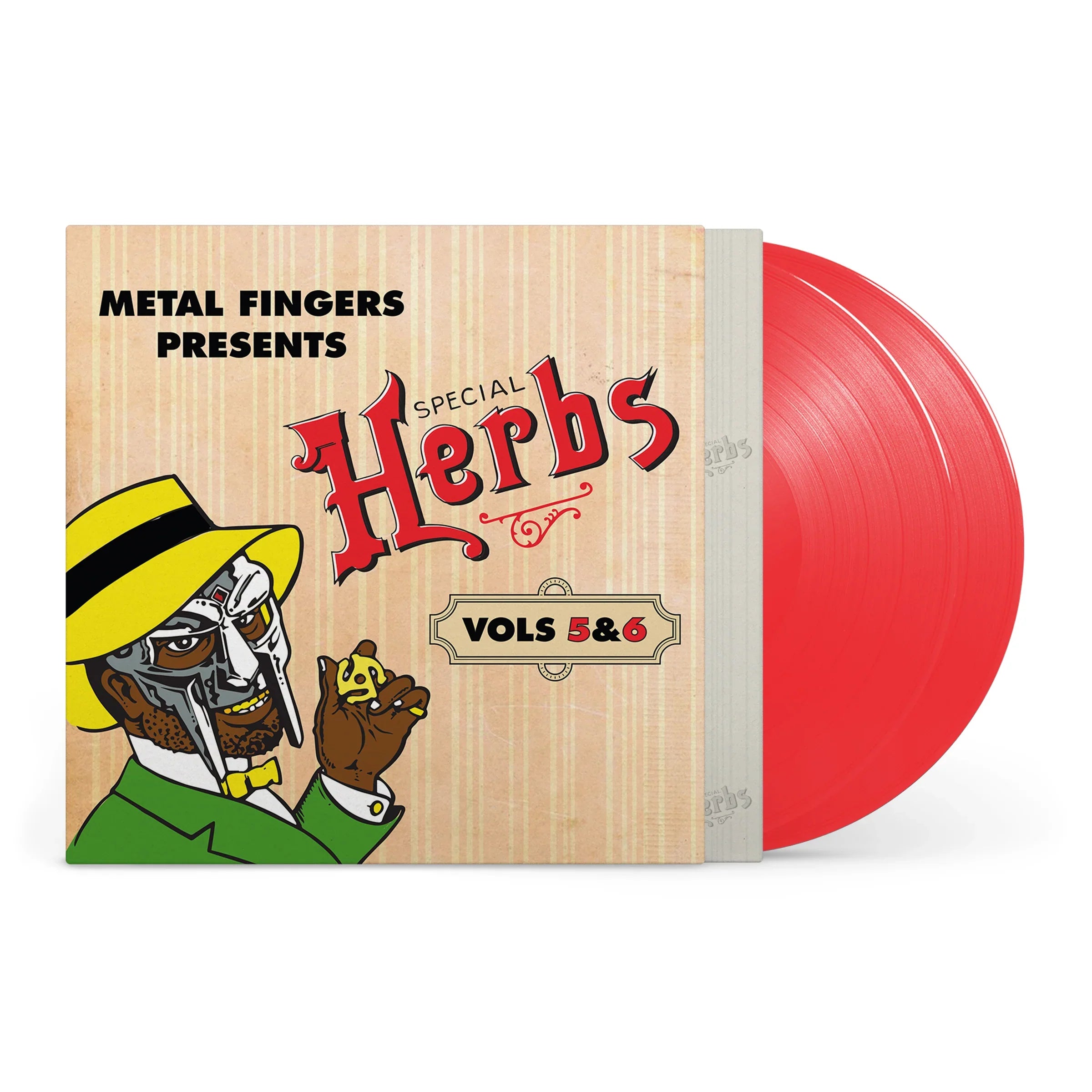 2LP - MF Doom - Metal Fingers Presents: Special Herbs Vol 5 & 6