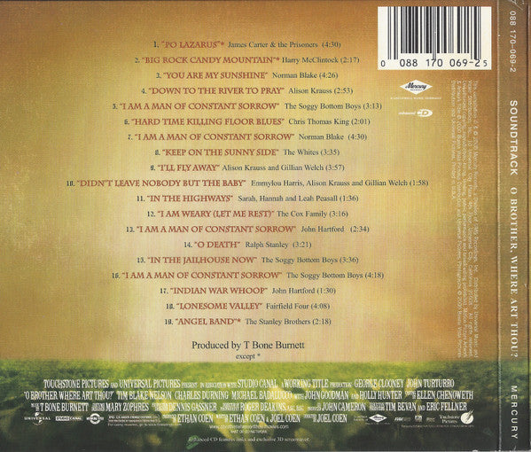 USED CD - Various – O Brother, Where Art Thou?