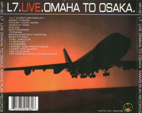 USED CD - L7 – Live Omaha To Osaka