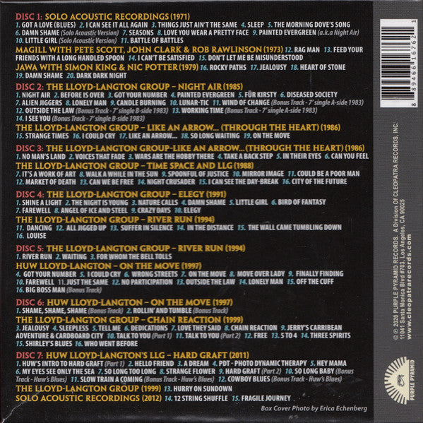 USED 7CD - Huw Lloyd-Langton – Anthology