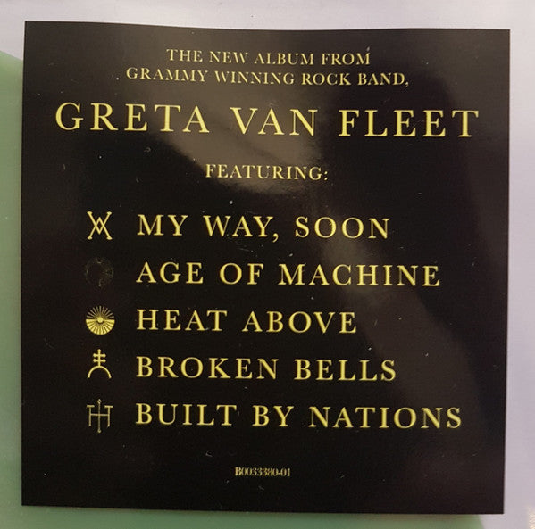 2LP - Greta Van Fleet – The Battle At Garden's Gate
