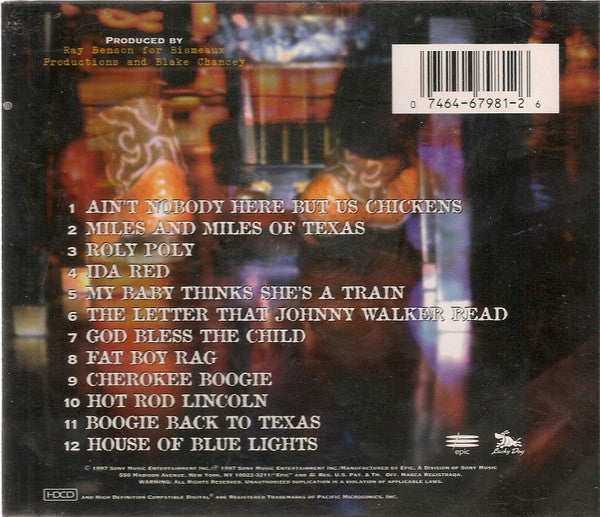 Asleep At The Wheel – Back To The Future Now (Live At Arizona Charlie's Las Vegas) - USED CD