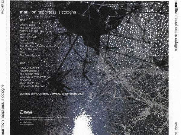 USED 2CD - Marillion - Happiness Is Cologne