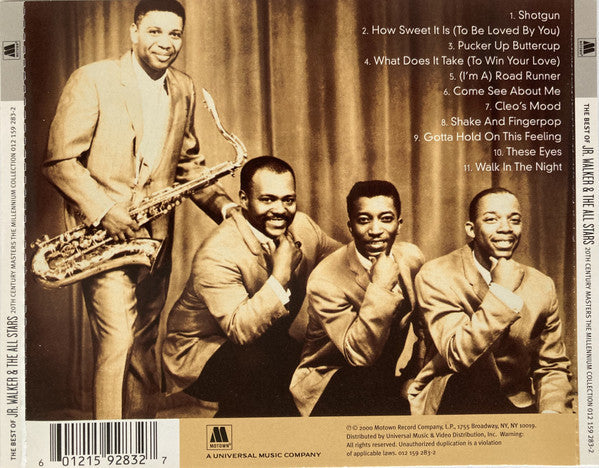 USED CD - Jr Walker and The All Stars – The Best Of :The Millennium Collection