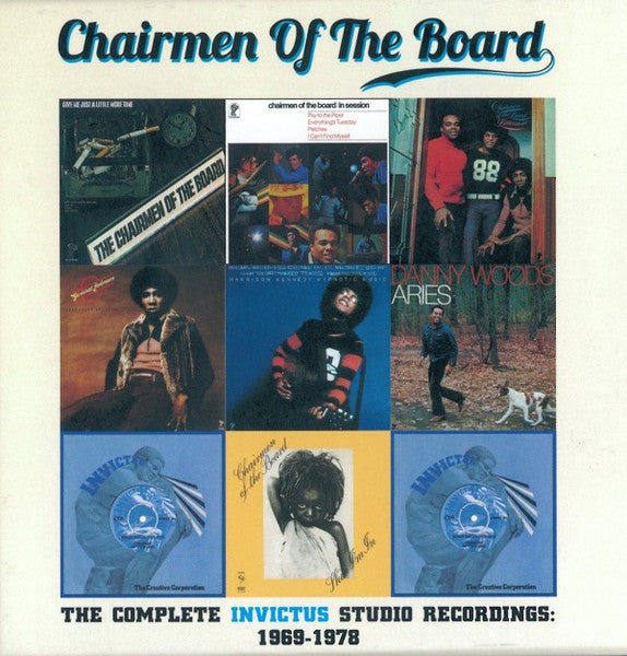USED 9CD - Chairmen Of The Board - The Complete Invictus Studio Recordings: 1969-1978