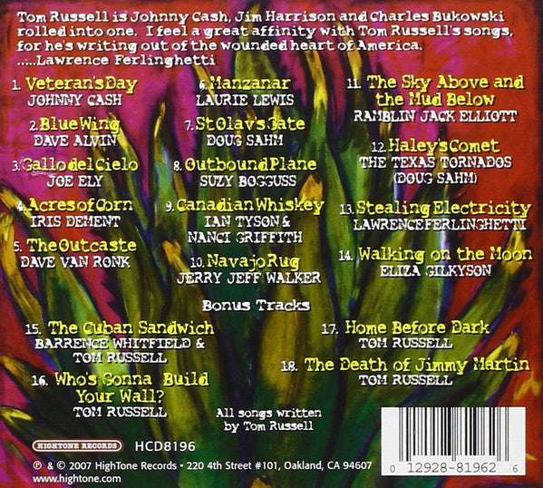 USED CD - Various - Wounded Heart Of America (Tom Russell Songs)