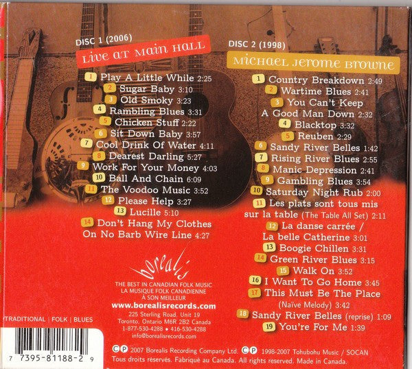 USED CD - Michael Jerome Browne – Double