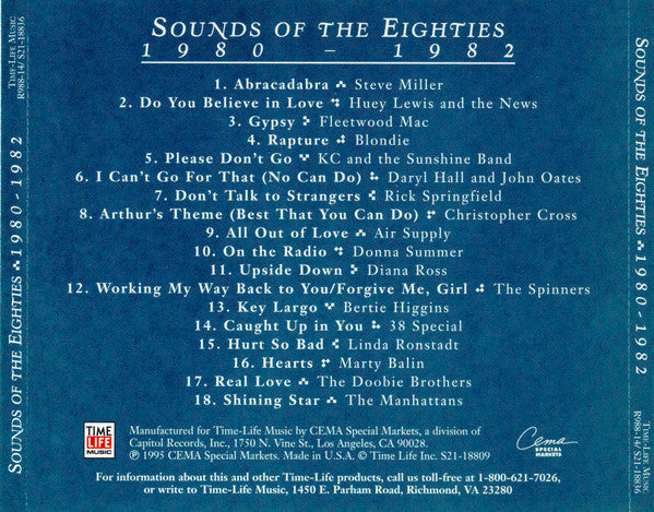 USED CD - Sounds Of The Eighties 1980-1982