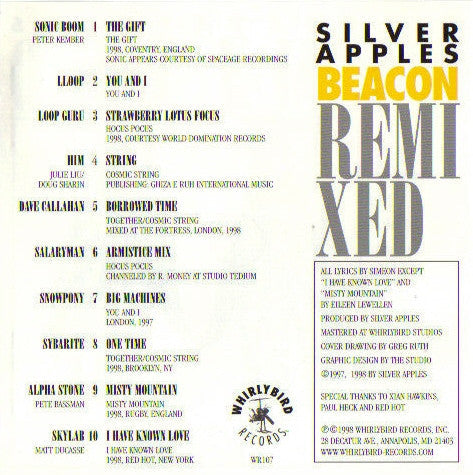 USED CD - Silver Apples - Beacon Remixed