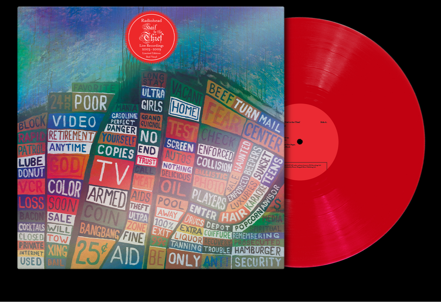 LP - Radiohead - Hail to the Thief (Live Recordings 2003-2009)