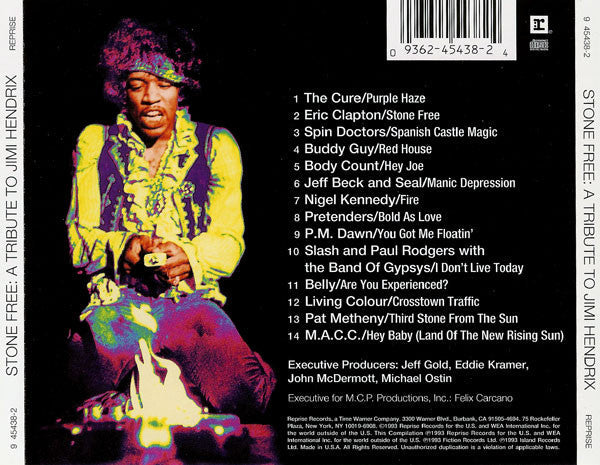 USED CD - Various – Stone Free (A Tribute To Jimi Hendrix)