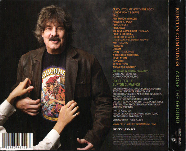 USED CD/DVD - Burton Cummings – Above The Ground