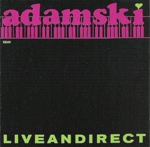 USED CD - Adamski – Liveandirect