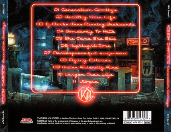 USED CD - Kissin' Dynamite – Generation Goodbye