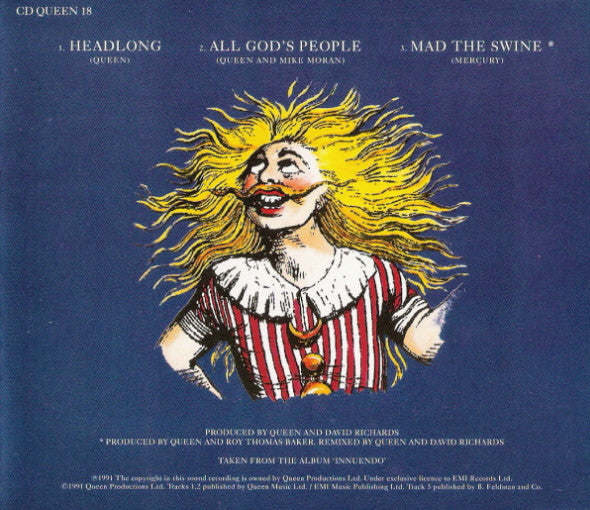 USED CD SINGLE - Queen – Headlong
