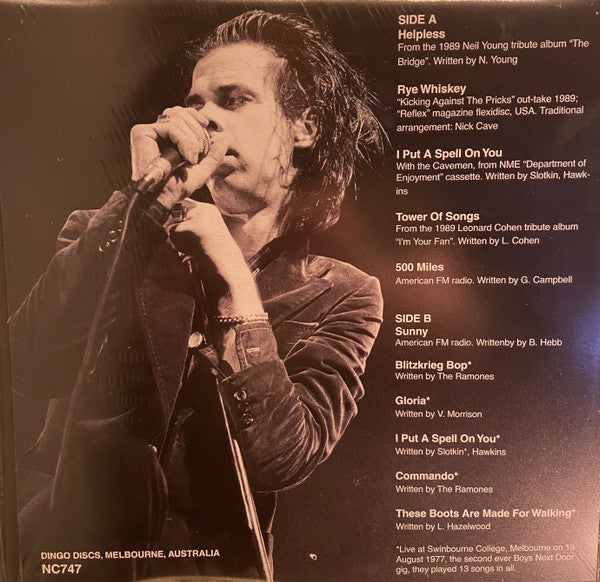 Nick Cave - Blood On Your Saddle (NUMBERED SPLATTER VINYL) | NEW Mint (M) Mint (M)