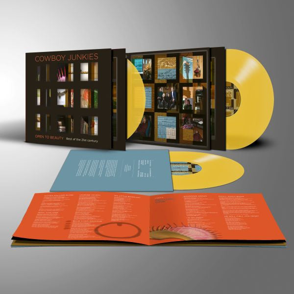 Cowboy Junkies - Open to Beauty: Best of the 21st Century (BOOKLET TRIFOLD YELLOW 3xVINYL) | Mint (M) Mint (M)