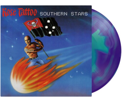 Rose Tattoo - (PRESALE 7/17/26) Southern Stars (140G NUMBERED TURQUOISE BLUE SWIRLED VINYL) | Mint (M) Mint (M)