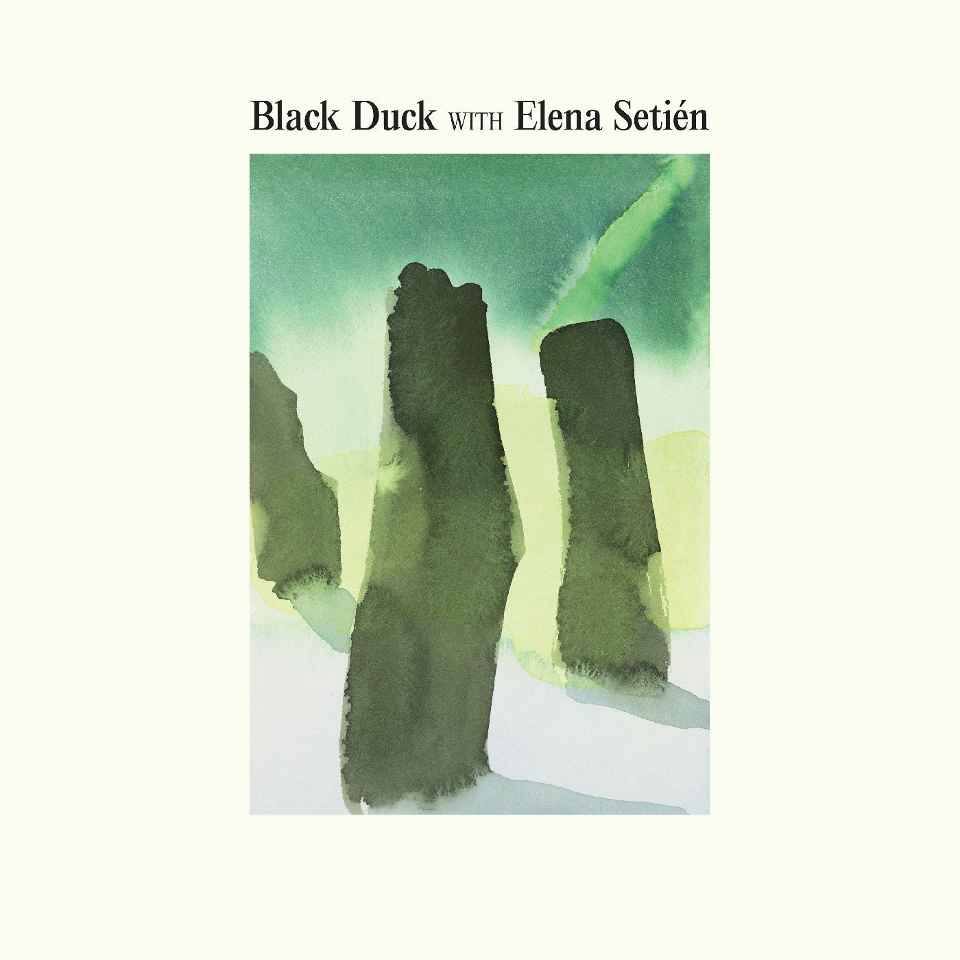 Black Duck With Elena Setién - (PRESALE 8/28/26) Black Duck with Elena Setién (IEX COKE BOTTLE CLEAR VINYL LP) | NEW