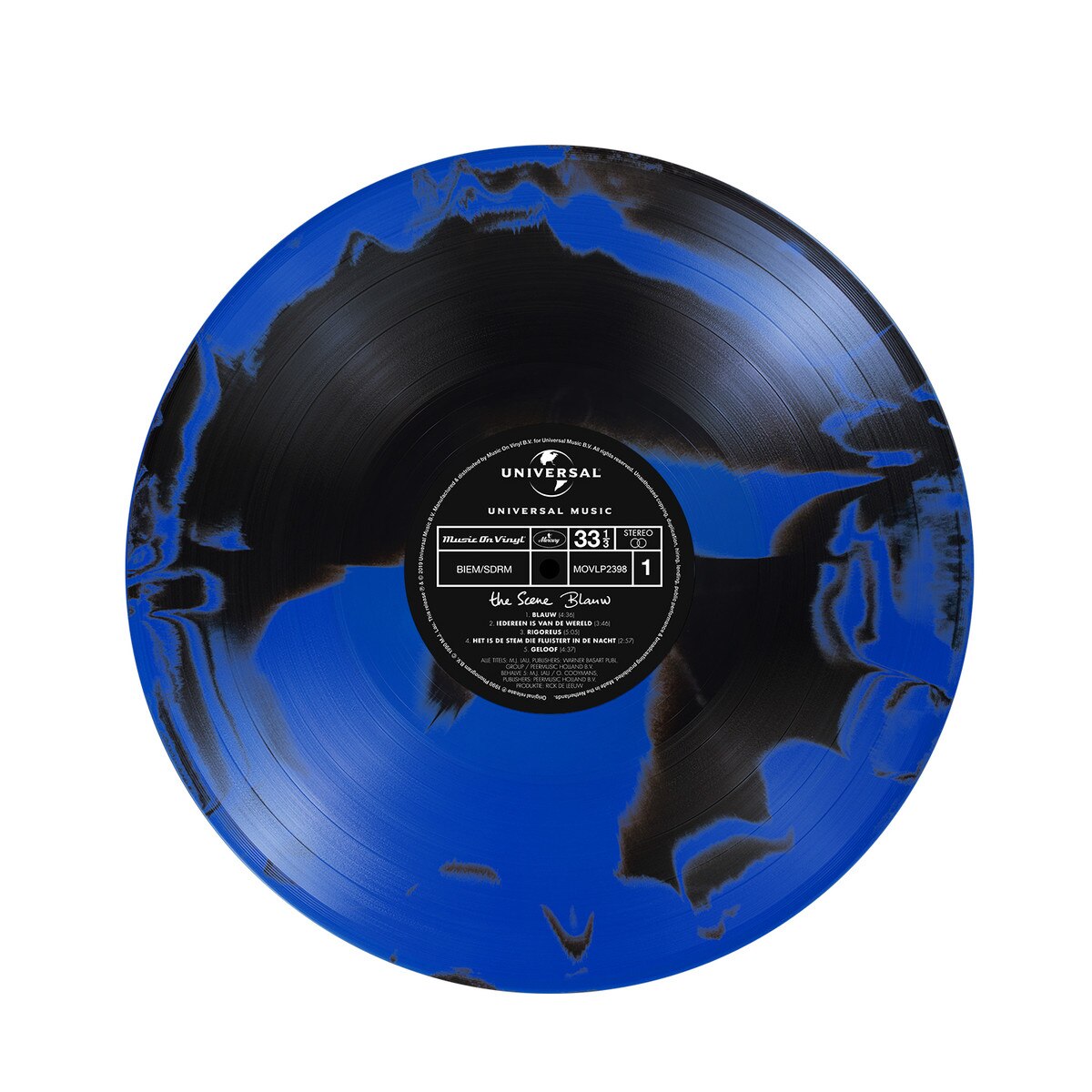 The Scene - (PRESALE 7/10/26) Blauw (180G INSERT GATEFOLD LMTD TIE-DYE BLUE BLACK VINYL) |
