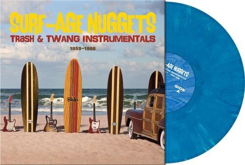 Various Artists - (PRESALE 9/11/26) Surf-Age Nuggets: Trash & Twang Instrumentals (IEX LMTD BLUE VINYL LP ROCKBEAT RKBR722272.1 2026) | NEW Mint (M) Mint (M)