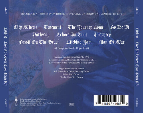 Lufeblud - (PRESALE 6/5/26) Live At Bowes Lyon House 1971 (MANUFACTURED ON DEMAND CD) | Mint (M) Mint (M)