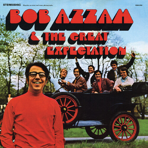 Bob & The Great Expectation Azzam - (PRESALE 8/7/26) Bob Azzam & the Great Expectation - Remastered (FIRE ORANGE VINYL LP REAL GONE 2026) | NEW Mint (M) Mint (M)