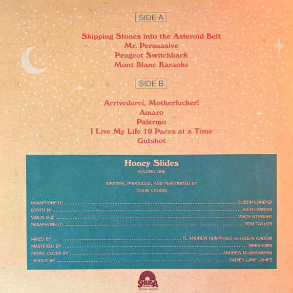Honey Slides - Volume One (COLOR VINYL LP) |