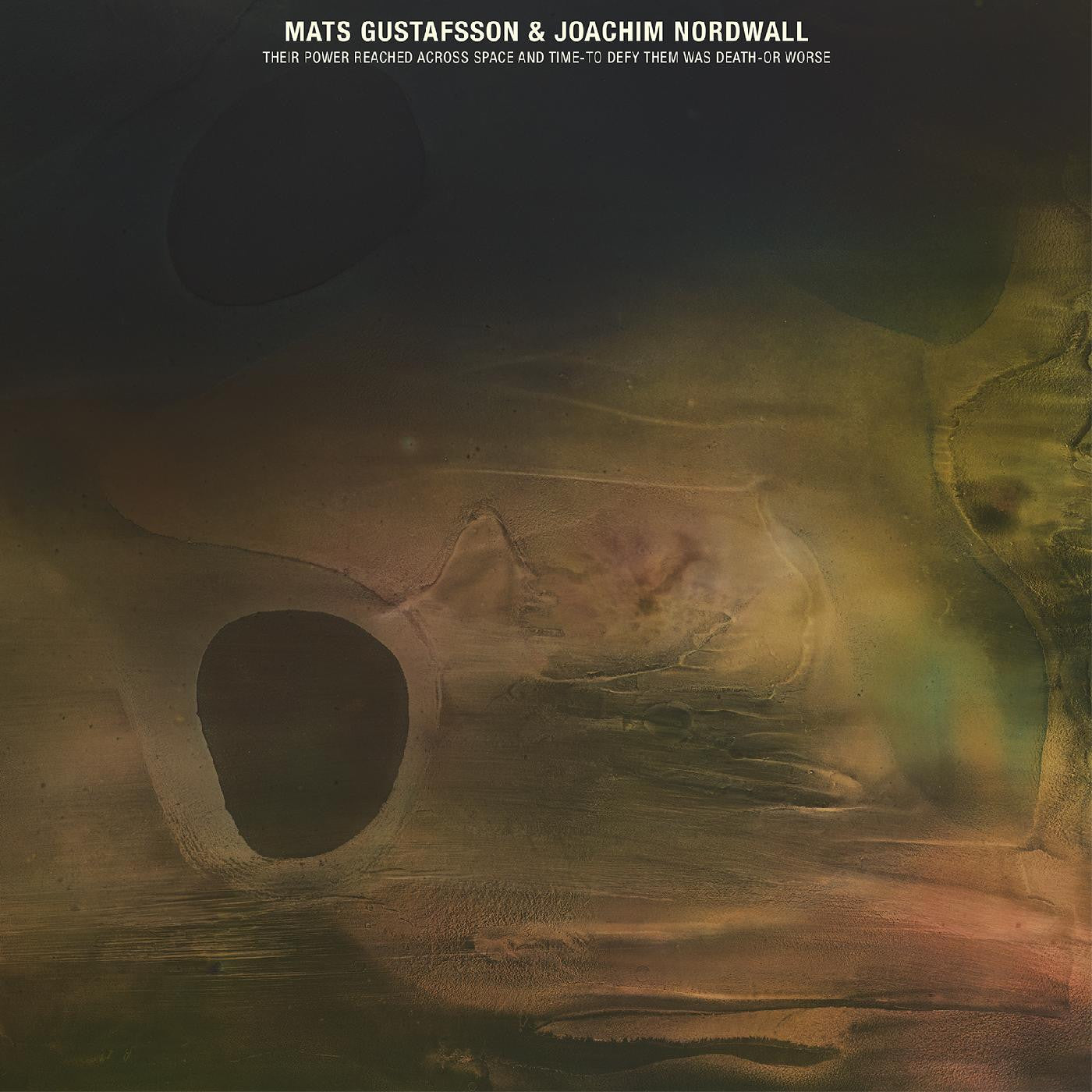 Mats and Joachim Nordwall Gustafsson - THEIR POWER REACHED ACROSS SPACE AND TIME ... (IEX INTERDIMENSIONAL JADE VINYL) |