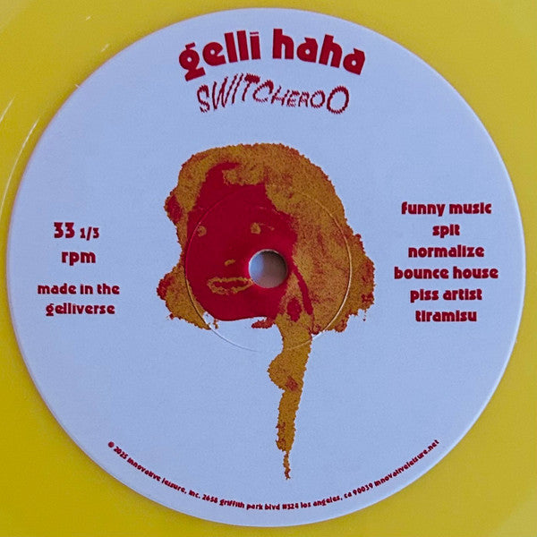 Gelli Haha - Switcheroo (COLOR VINYL - VMP & STICKERS) | Mint (M) Mint (M)