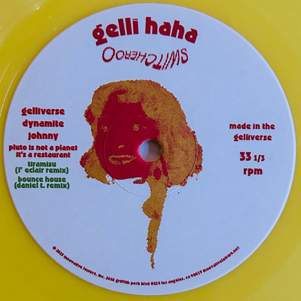 Gelli Haha - Switcheroo (COLOR VINYL - VMP & STICKERS) | Mint (M) Mint (M)