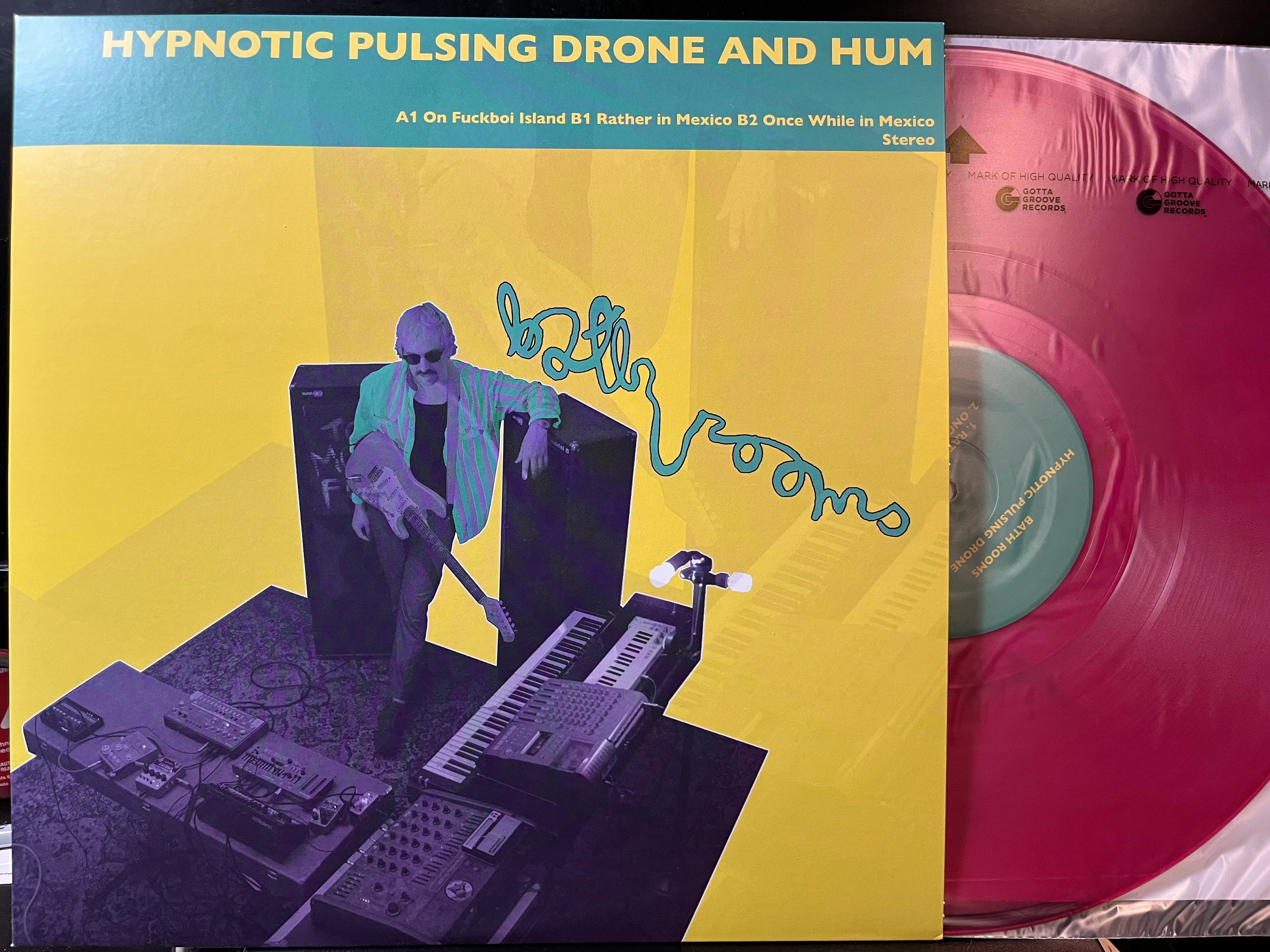 Bath Rooms - Hypnotic Pulsing Drone And Hum (COLOR VINYL) | Mint (M) Mint (M)