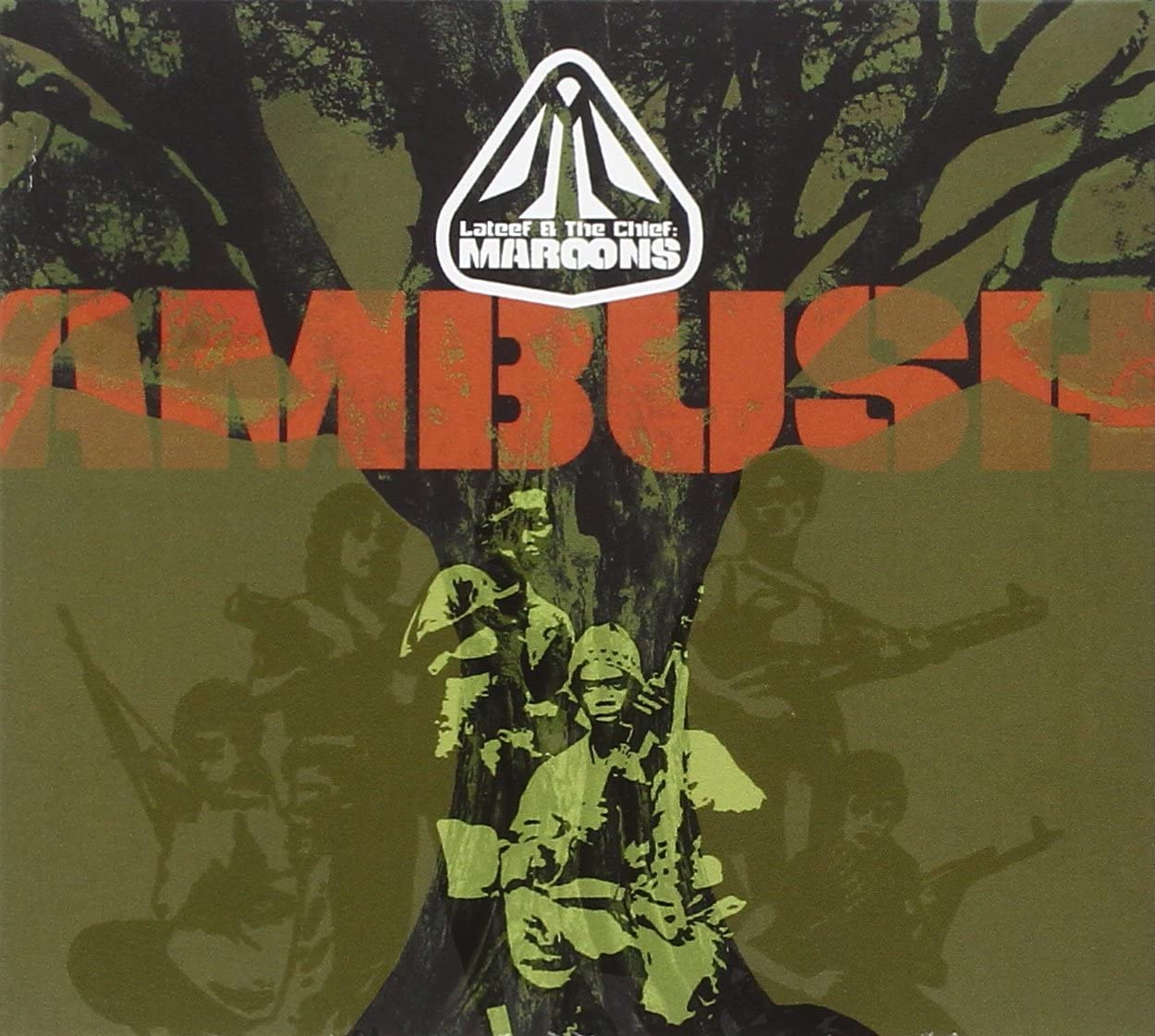 Lateef & The Chief Present Maroons ‎– Ambush - USED CD